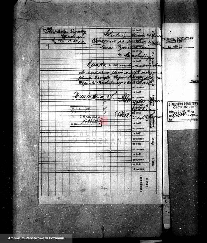 Obraz 8 z jednostki "Zatwierdzenie zakładu przemysłowego /garbarnia/ Demitr Federów - Chodzież"