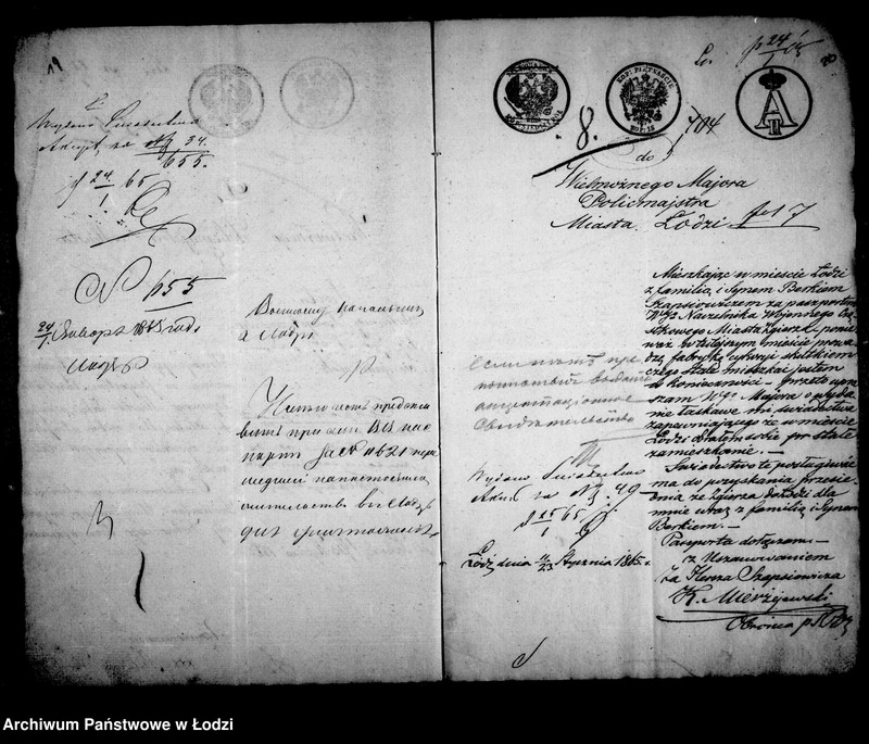 Obraz 16 z jednostki "Akta tyczące się przesiedleń"