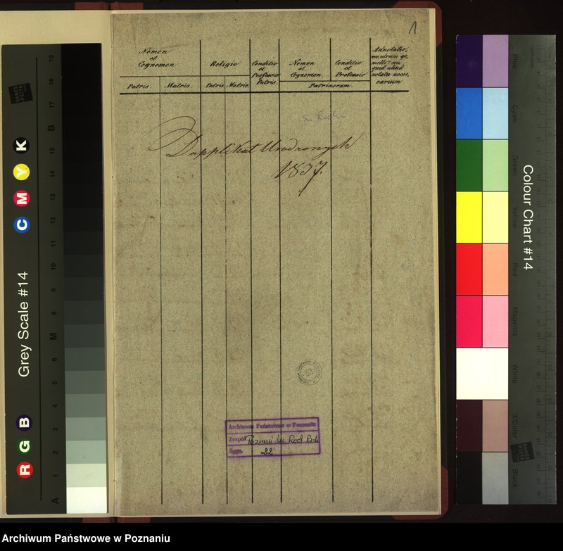 Obraz 3 z jednostki "Duplikat urodzonych"