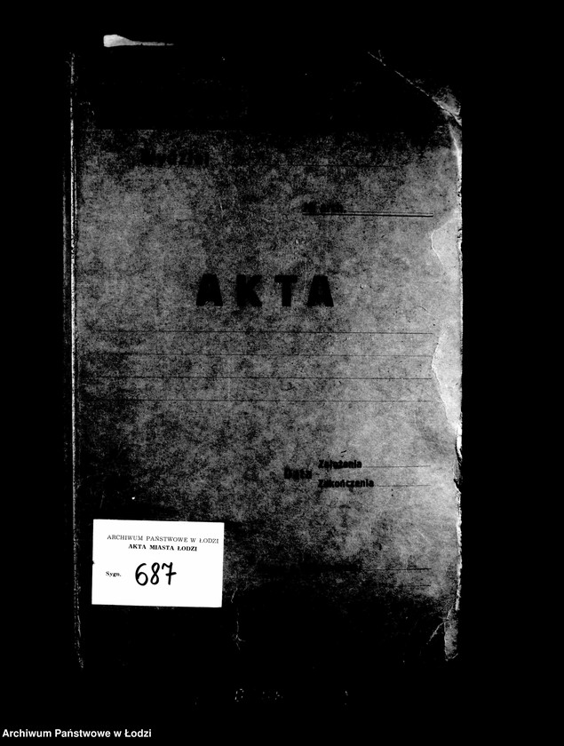 Obraz 4 z jednostki "Akta w przedmiocie szpitala"