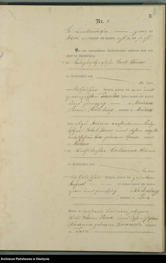 image.from.unit.number "Heiraths-Haupt-Register Nr 1 - 23"