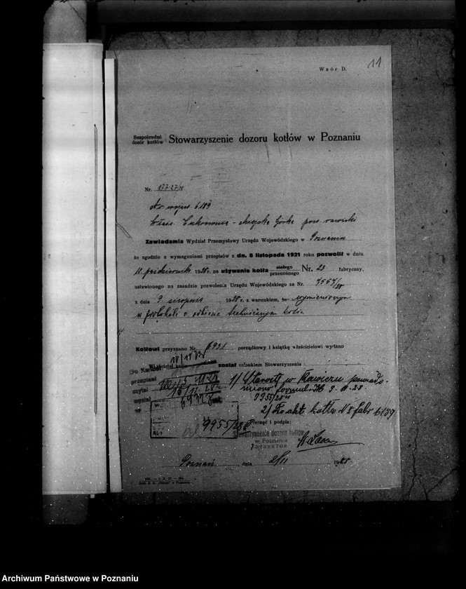 Obraz 16 z jednostki "Cukrownia w Miejskiej Górce powiat rawicki nr woj. kotła 6189"