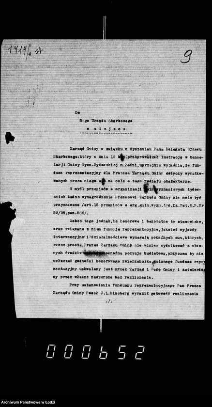 Obraz 18 z jednostki "Akta dotyczące spraw podatku dochodowego"