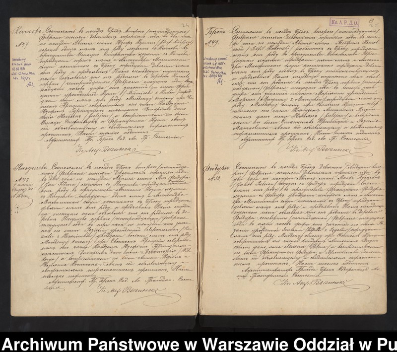 image.from.unit.number "Akta urodzeń, małżeństw i zgonów"