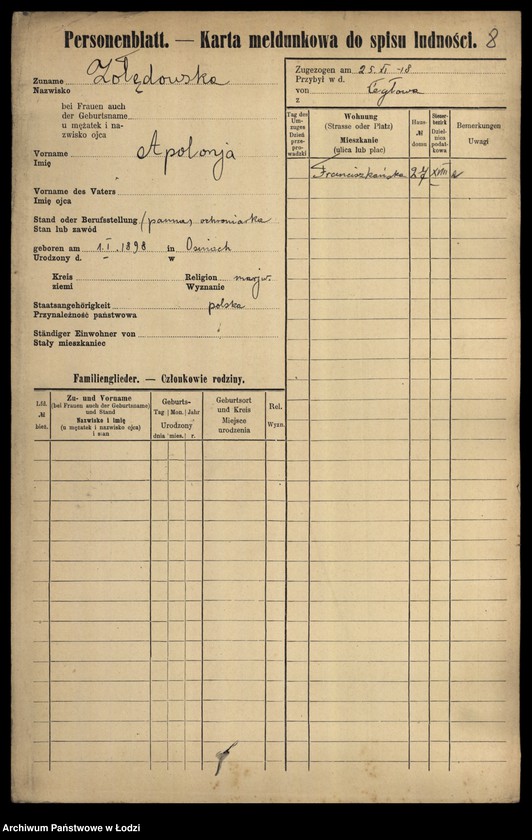 image.from.unit.number "[Spis ludności Łodzi] Zolich - Zontag"