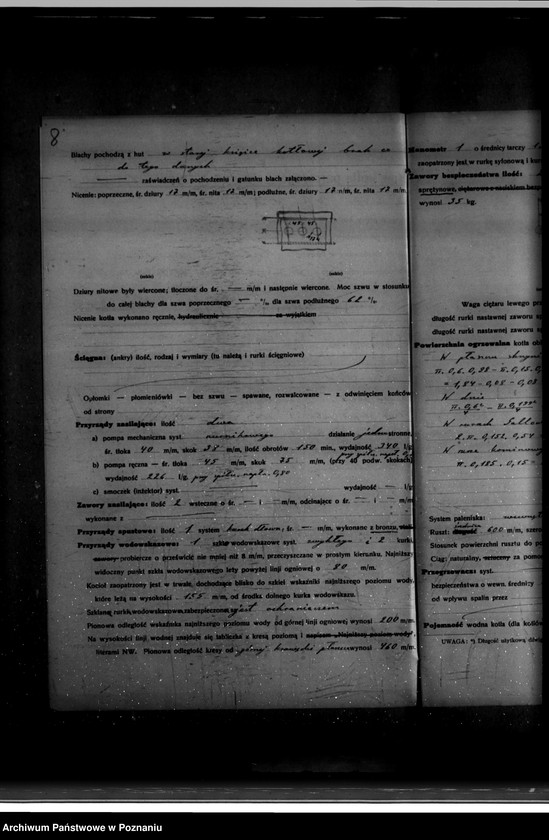 Obraz 12 z jednostki "Mleczarnia W. Malinowskiego w Błotnicy powiat wolsztyński nr woj. kotła 1929"