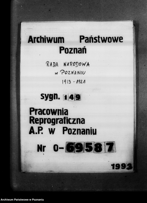 Obraz 1 z jednostki "Austria - Komitet Pomocy Polakom w zaborze austriackim - korespondencja różna"