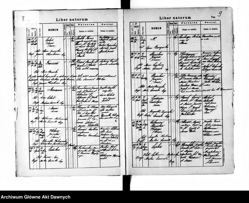 image.from.unit.number "Parafia: Lwów, parafia NMP Śnieżnej. Dekanat: Lwów. Księga metrykalna urodzeń, ślubów i zgonów dla całej parafii."