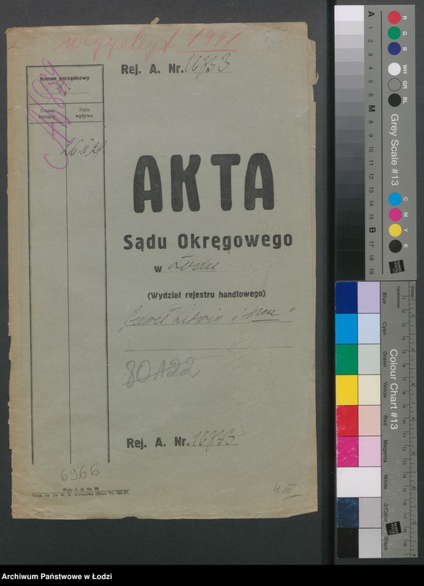 Obraz 2 z jednostki "Paweł Litwin i S-ka- wyrób waty, watoliny i manufaktury"