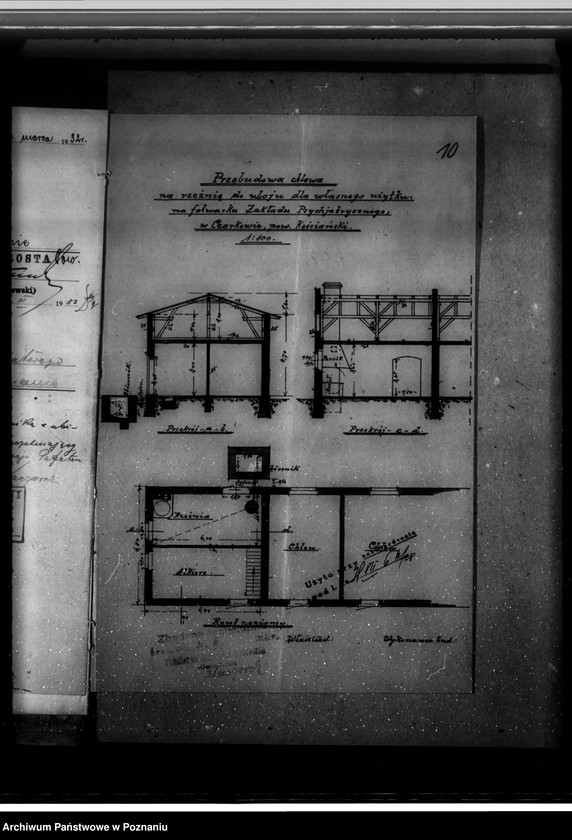 Obraz 14 z jednostki "Zatwierdzenie projektu zakładu przemysłowego / urządzenie rzeźni/ własność Wojewódzkie Zakłady Psychiatryczne w Kościanie"