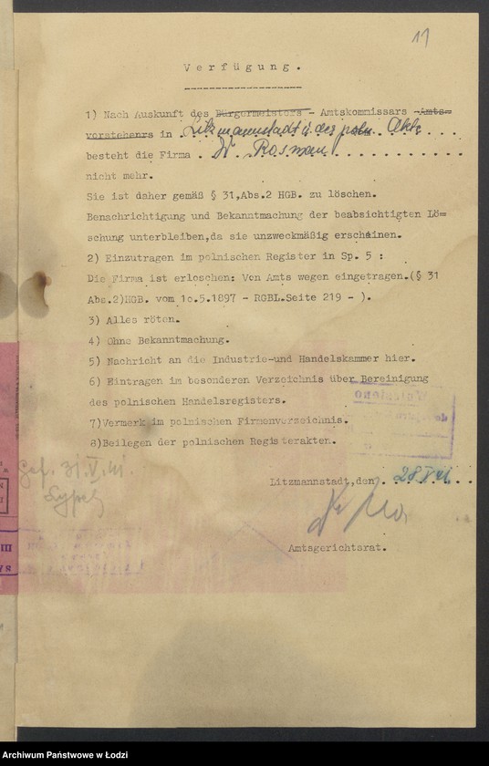 Obraz 13 z jednostki "Wolf Rosman- pracownia szewska"