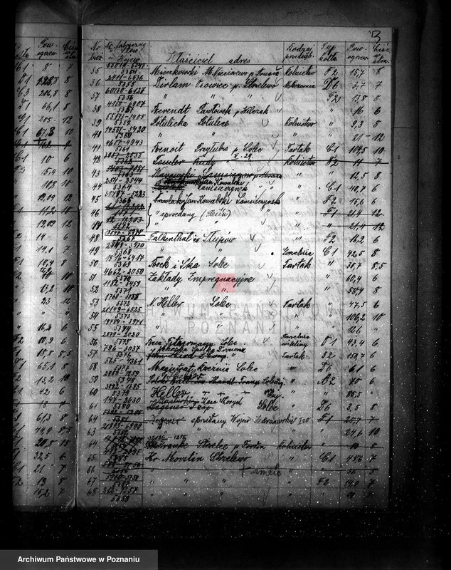 Obraz 7 z jednostki "Spis udzielonych pozwoleń kotłowych powiaty: Bydgoszcz - Krotoszyn"