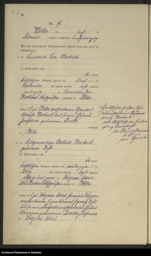 image.from.unit.number "Księga małżeństw (rejestr główny nr 1-27/1920)"