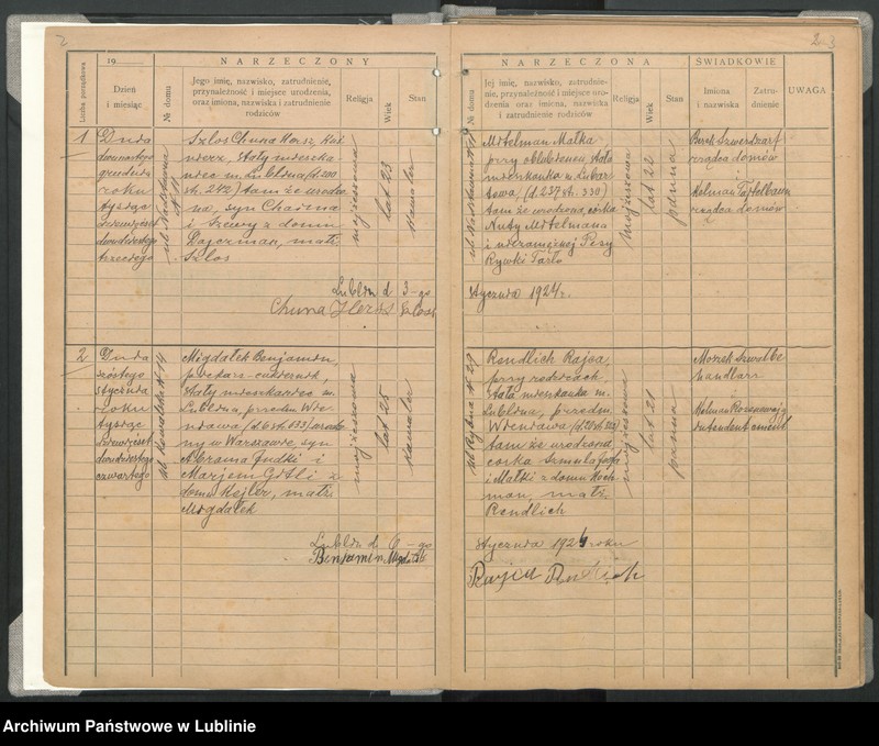 image.from.unit.number "Księga małżeństw"