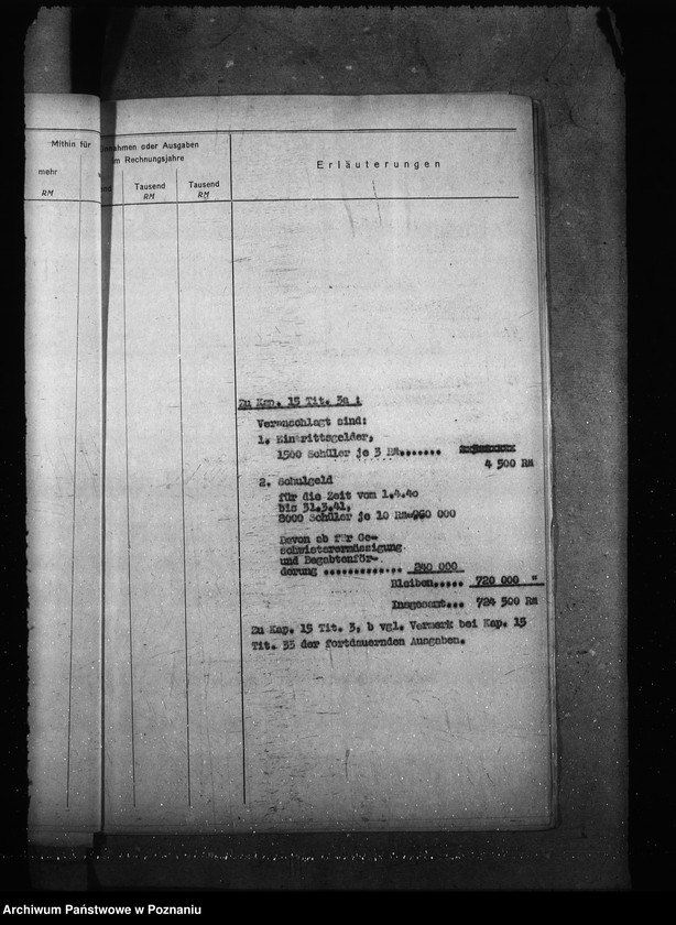 Obraz 16 z jednostki "Haushaltspläne der Oberschulen"