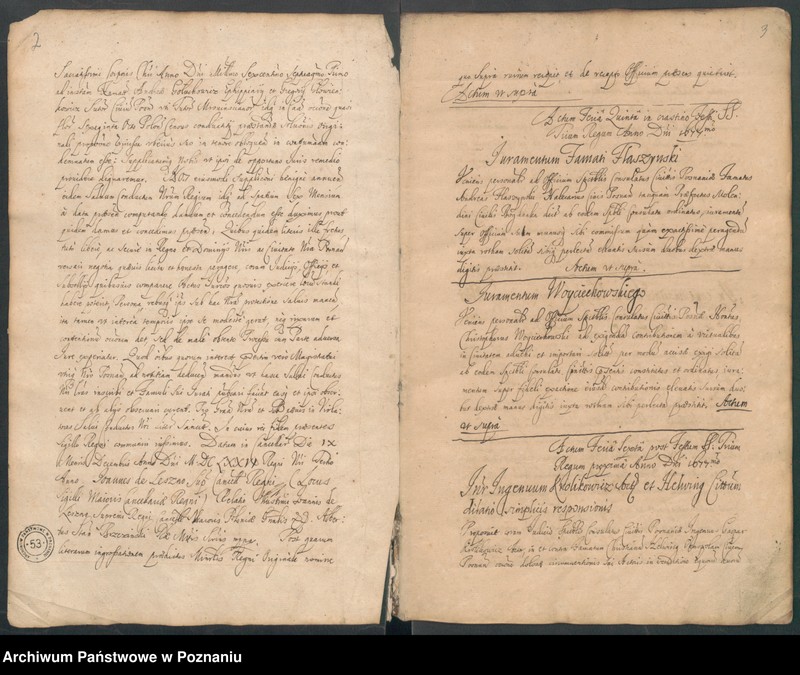 image.from.unit.number "Protocolon actorum officii consularis Posnaniensis."