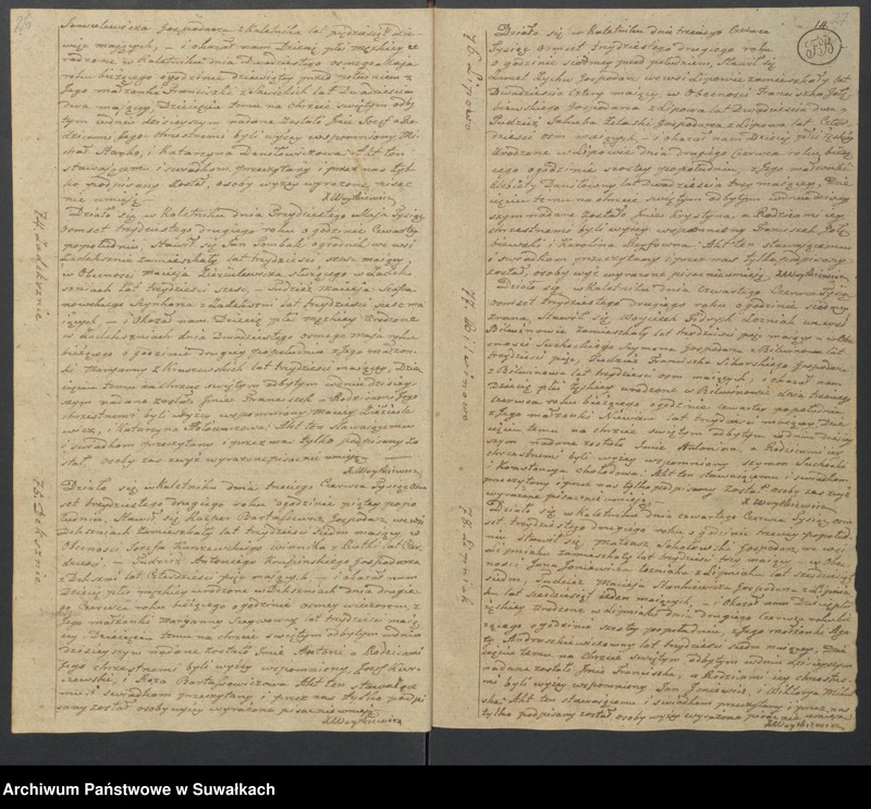 image.from.unit.number "Duplikat Aktów Urodzonych Zaślubionych i Umarłych w Parafii Kaletnickiey Roku 1832"