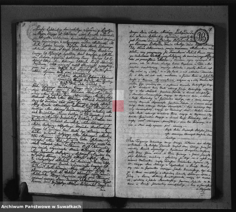 image.from.unit.number "Akta Małżeństwa Gminy Jeleniewskiey Roku 1808"