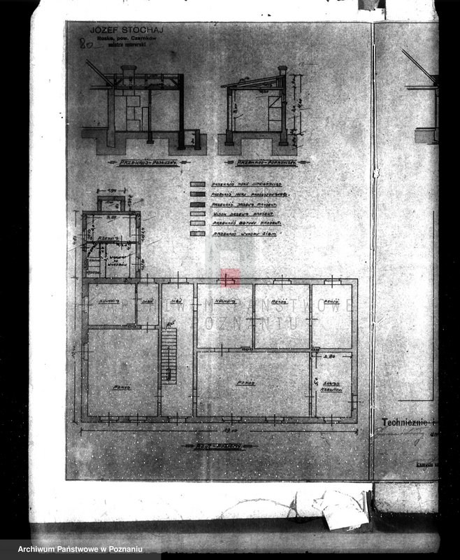 Obraz 13 z jednostki "Zatwierdzenie zakładu przemysłowego rzeźni Leona Adamczaka w Gulczu pow. czarnkowski"