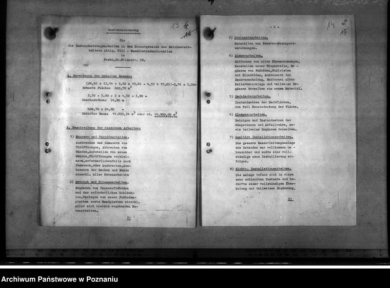 Obraz 11 z jednostki "Dienstgebäude des Reichsstatthälters Dr. Wilmsstrasse 58 - Poznań"