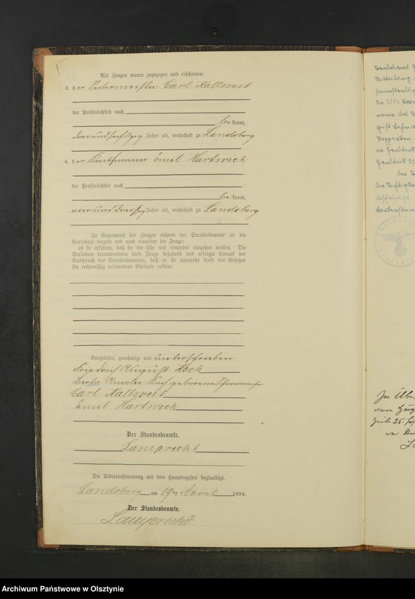image.from.unit.number "Heiraths-Neben-Register Nr 1 - 14"