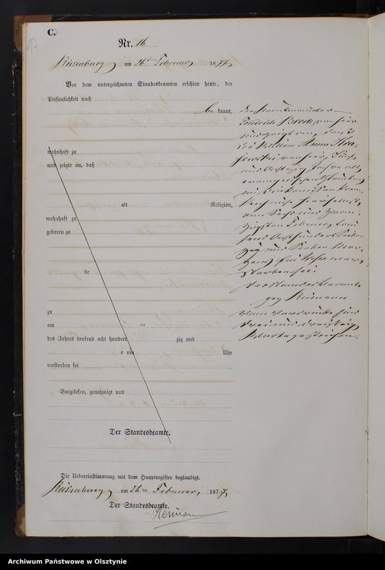 image.from.unit.number "Sterbe-Neben-Register Nr 1 - 95"