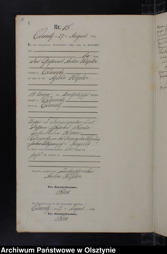 image.from.unit.number "Sterbe-Neben-Register Nr.1-21"
