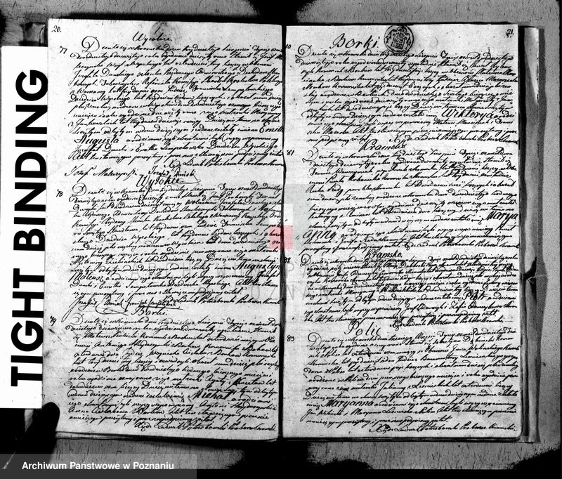 Obraz 12 z jednostki "Akta urodzonych, zaślubionych i zmarłych"