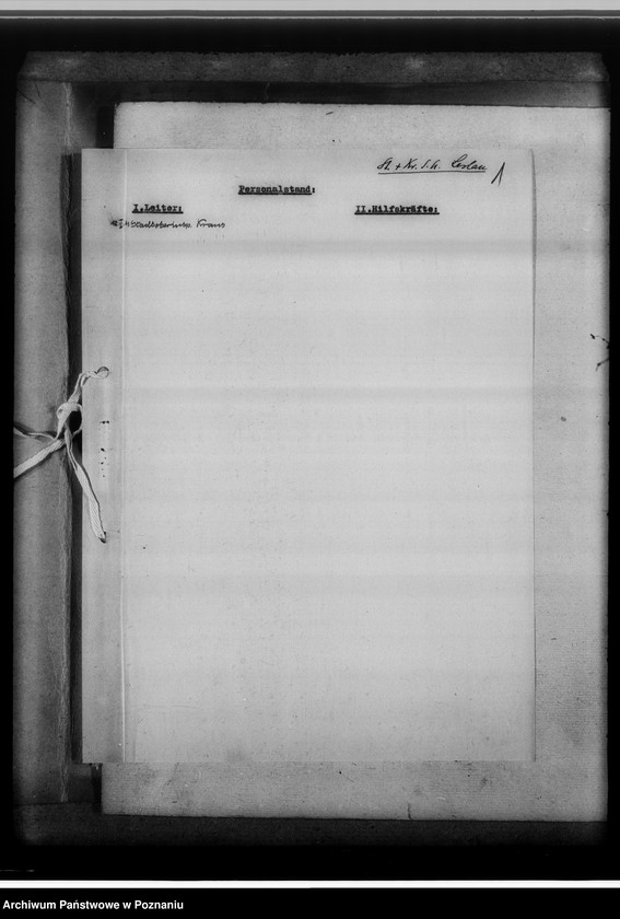 Obraz 5 z jednostki "[Korespondencja w sprawach organizacyjnych]- Sippenamt für Stadt- und Landkreis Leslau [Włocławek, województwo bydgoskie]"