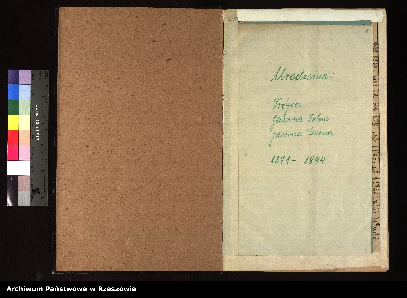 image.from.unit "Księga urodzeń dla miejscowości Trójca, Jamna Dolna, Jamna Górna"