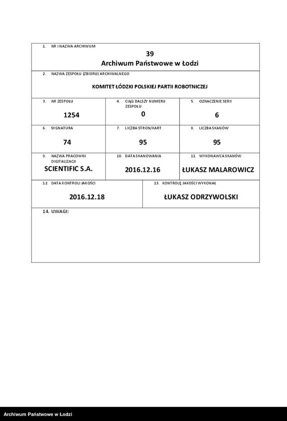 Obraz 1 z jednostki "Sprawozdania z akcji organizowanych przez Wydział"