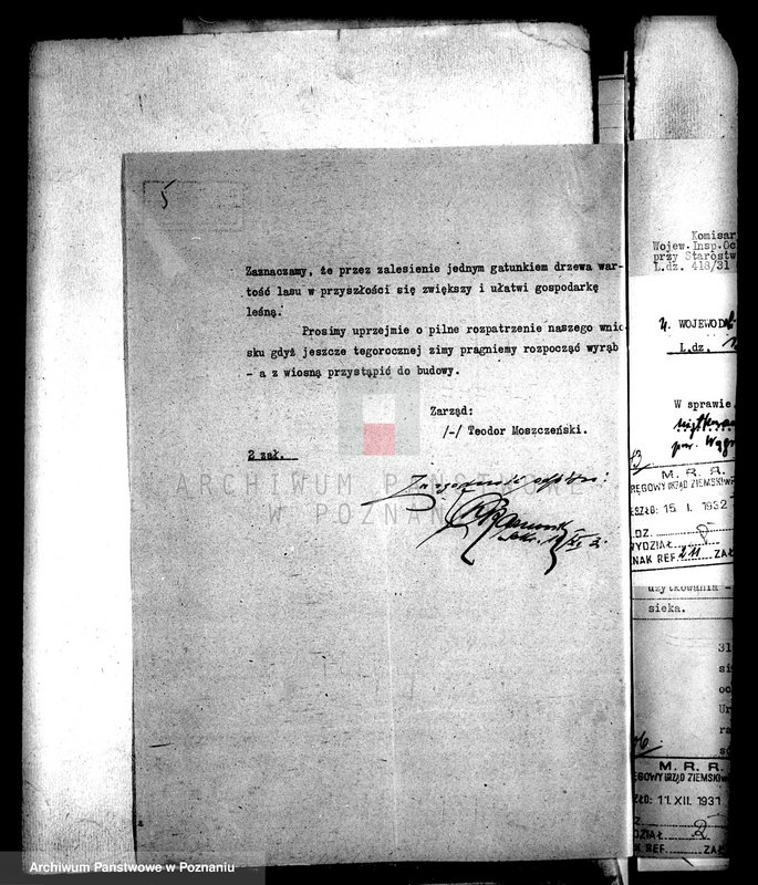 Obraz 10 z jednostki "Majątek Przysieka powiatu wągrowieckiego wyłączenie z art. 4 i 5 ustawy o wykonaniu reformy rolnej Fundacja rodowa Moszczeńskich"