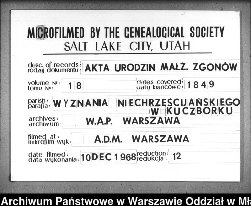 image.from.unit.number "Akta urodzin, małżeństw i zgonów"