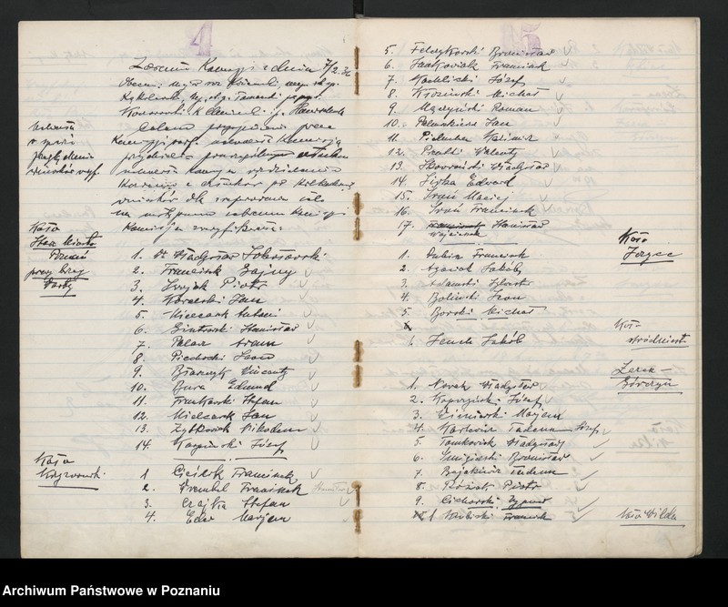 image.from.unit.number "Protokolarz Komisji Weryfikacyjnej Towarzystwa Powstańców Wielkopolskich."