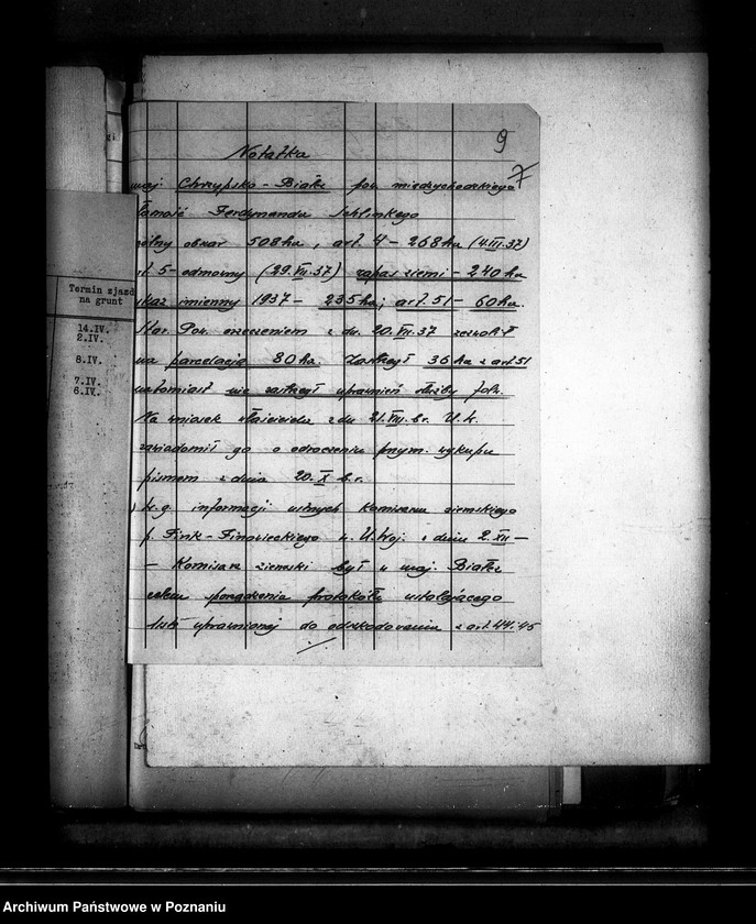 Obraz 13 z jednostki "Przymusowy wykup majątku Chrzypsko Wielkie i Białcz powiatu międzychodzkiego"