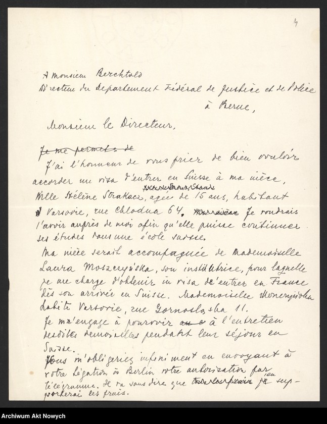 image.from.unit.number "Listy do różnych osób, brudnopisy oraz notatki"