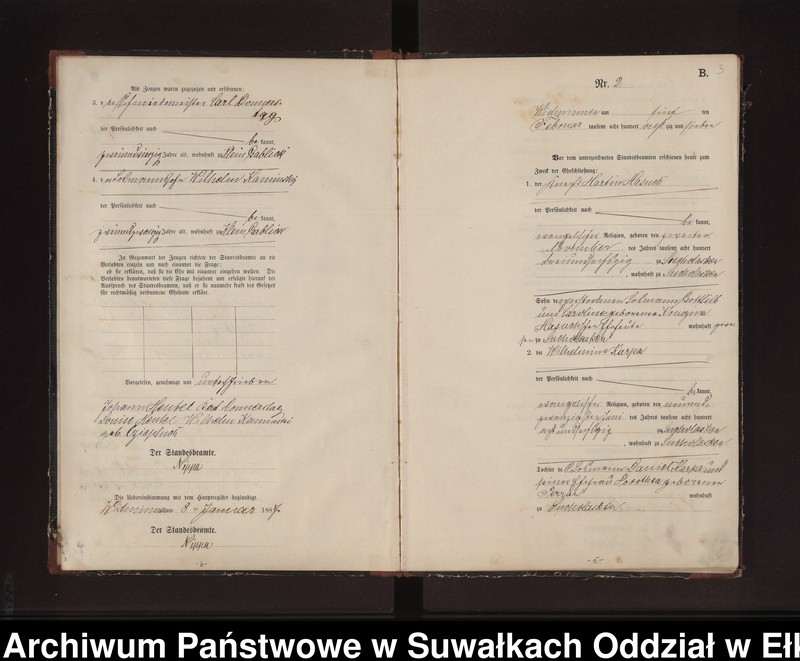 image.from.unit.number "Heiraths-Neben-Register des Preussischen Standes-Amtes Widminnen Kreis Loetzen"