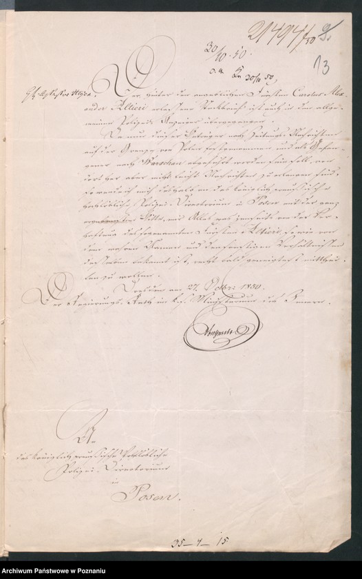 Obraz 17 z jednostki "A. betr. den angeblichen päpstlichen Gesandten Fürsten Altieri"