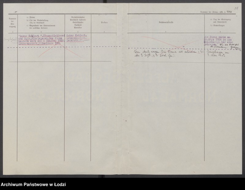 Obraz 13 z jednostki "Oskar Kahler- szlifirnia szkła i luster"