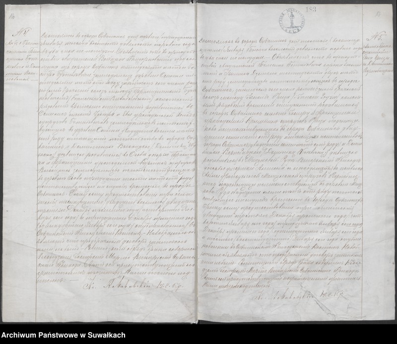 image.from.unit.number "Akta urodzeń, małżeństw i zgonów wyznania rzymskokatolickiego parafii w Suwałkach"