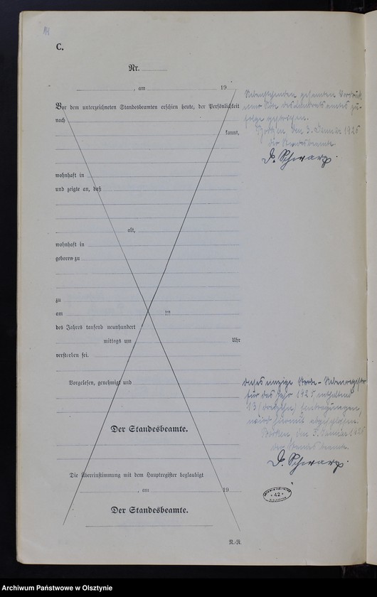 image.from.unit.number "Sterbe-Neben-Register Nr 1 - 13 [ Księga zgonów - wtóropis ]"