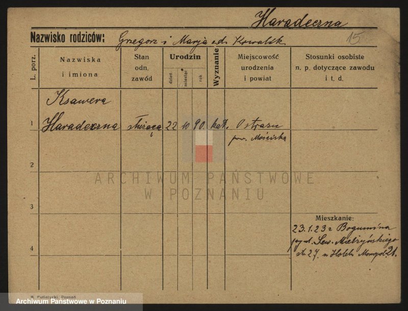 Obraz 15 z jednostki "Haar - Harnoth"