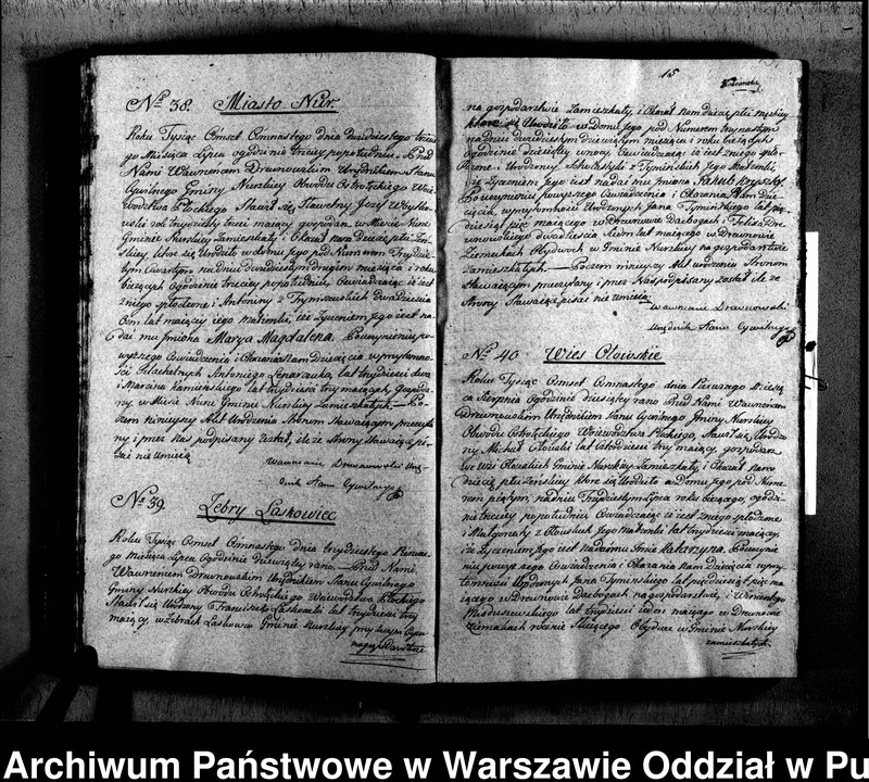 image.from.unit.number "Akta urodzeń, małżeństw, zgonów"