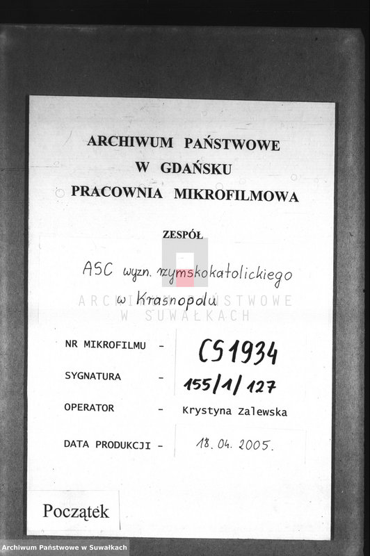 image.from.unit.number "Duplikat o rodivšichsja Krasnopolskago rimsko-katoličeskago prichoda na 1898 god."
