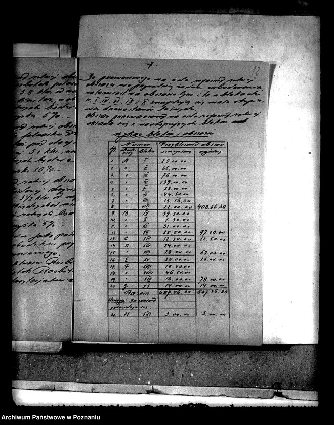 Obraz 16 z jednostki "Majątek Prusim powiatu międzychodzkiego oszacowanie majątku"