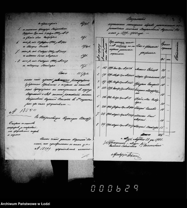 Obraz 6 z jednostki "O složenji so sčetov štrafov za nepravil´noe pradjavlenje spora o podloge"