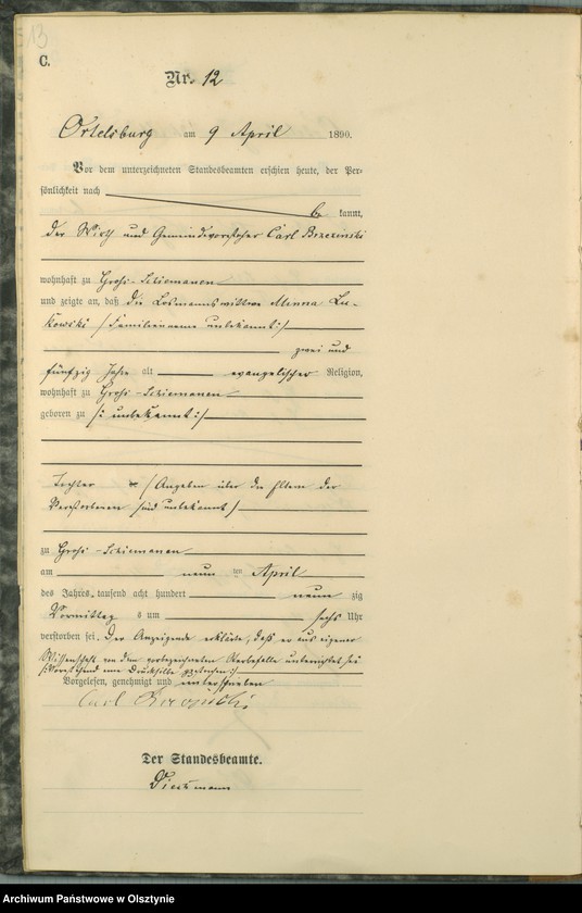 image.from.unit.number "Sterbe-Haupt-Register Nr 1 - 86"