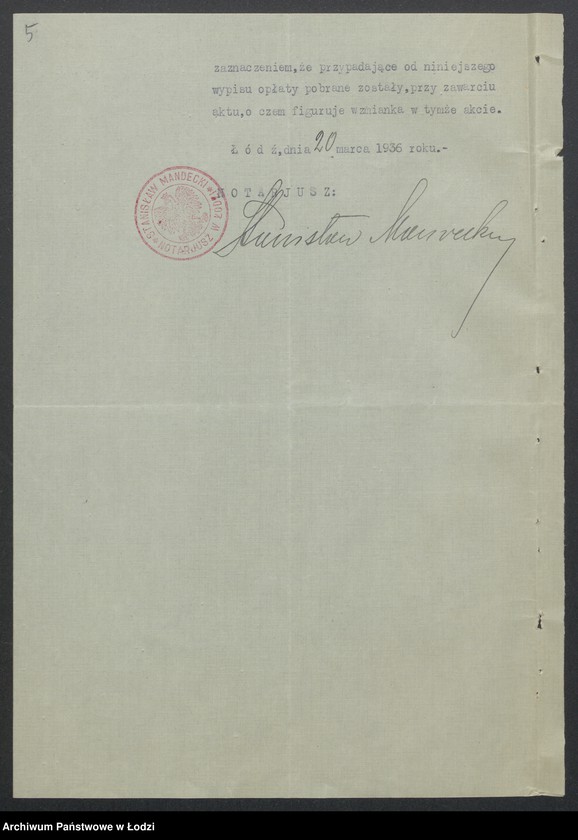 Obraz 7 z jednostki "Lewi Pińczewski – przemysł wełniany i półwełniany sprzedaż w Łodzi"