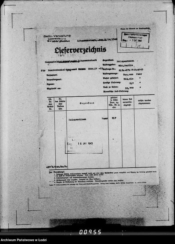 Obraz 9 z jednostki "371 Holzpantoffeln A-K. Auslieferung"