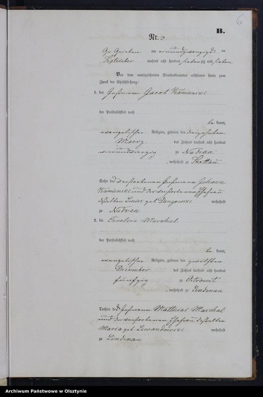 image.from.unit.number "Heiraths-Neben-Register Nr 1 - 16"